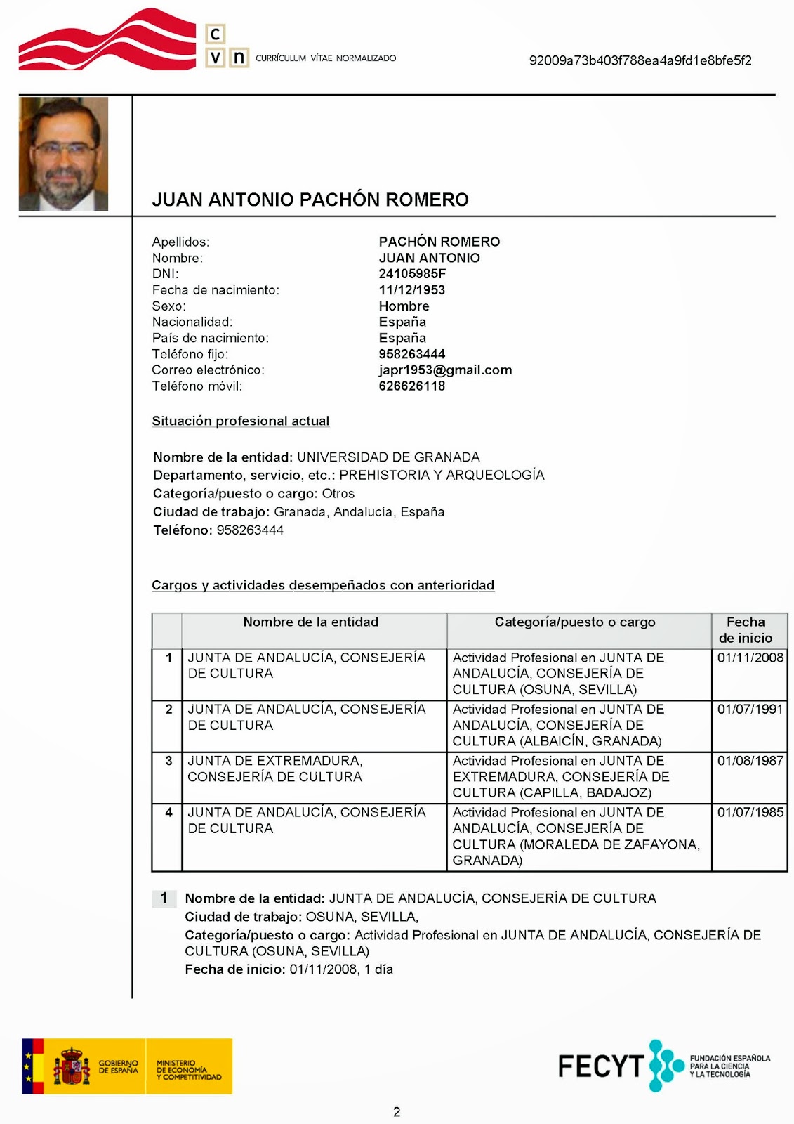 asistente curriculum vitae junta de andalucia asistente curriculum vitae junta de andalucia